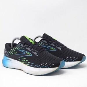 Brooks Men's Black and Blue Running Shoes